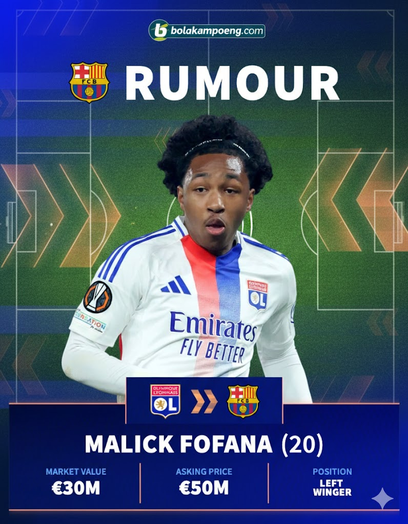 Malik Fofana Gabung Barcelona