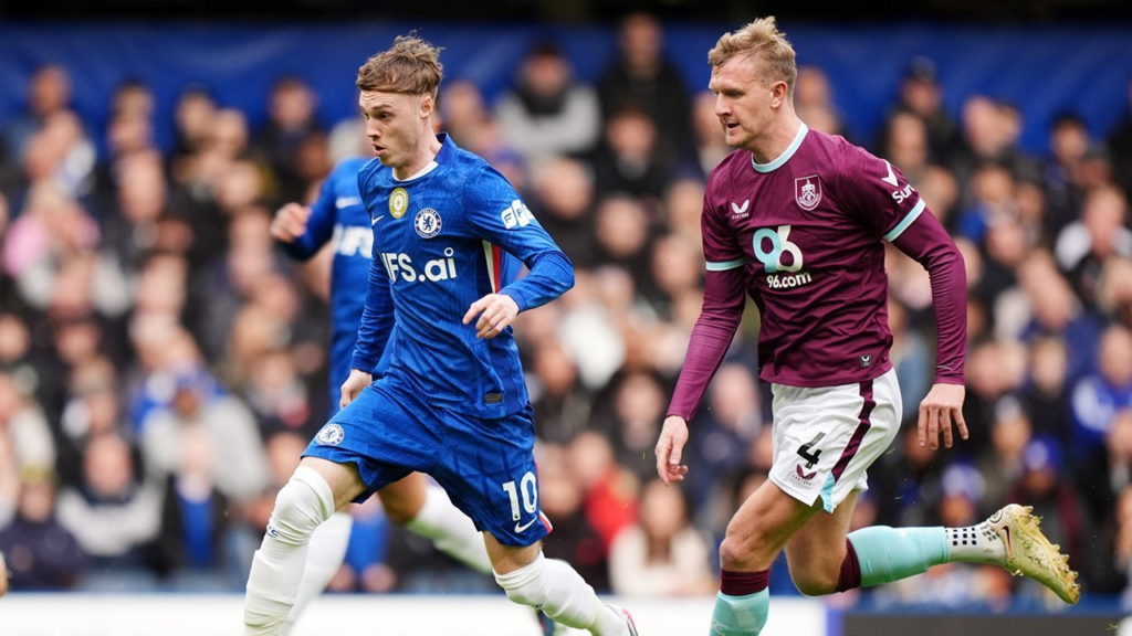 Hasil Chelsea vs Burnley kartu merah Wesley Fofana