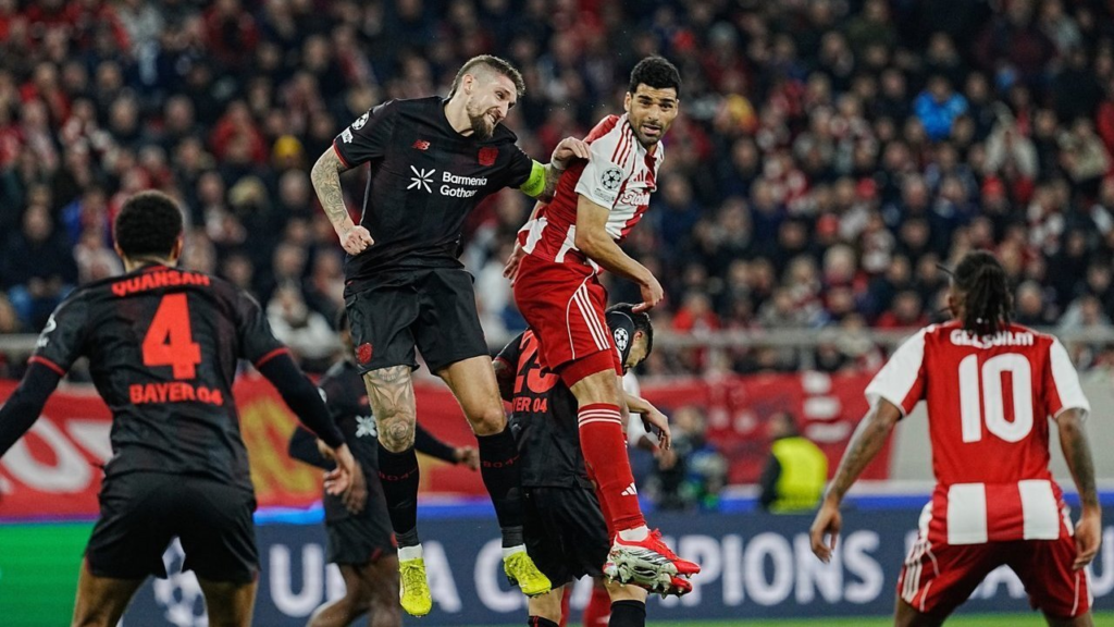 Hasil Leverkusen vs Olympiakos Tadi Malam