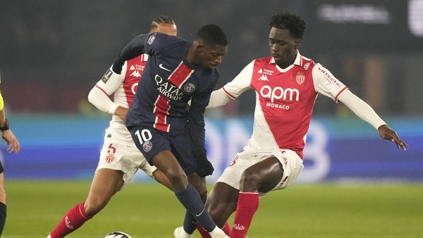 Hasil PSG vs Monaco