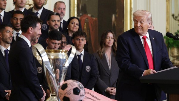 Messi Bertemu Donald Trump