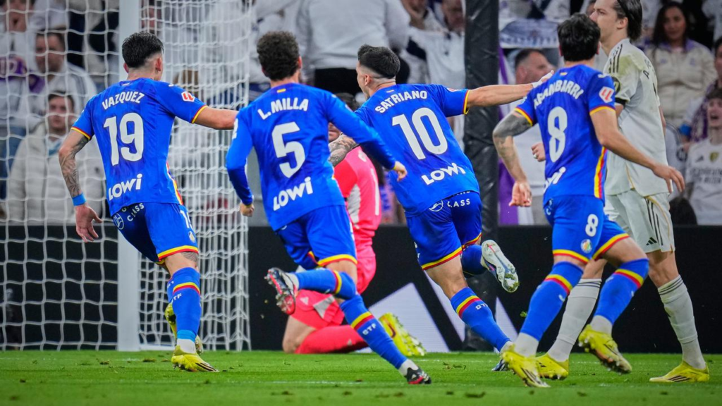 Getafe Bungkam Real Madrid 1-0 di Bernabéu