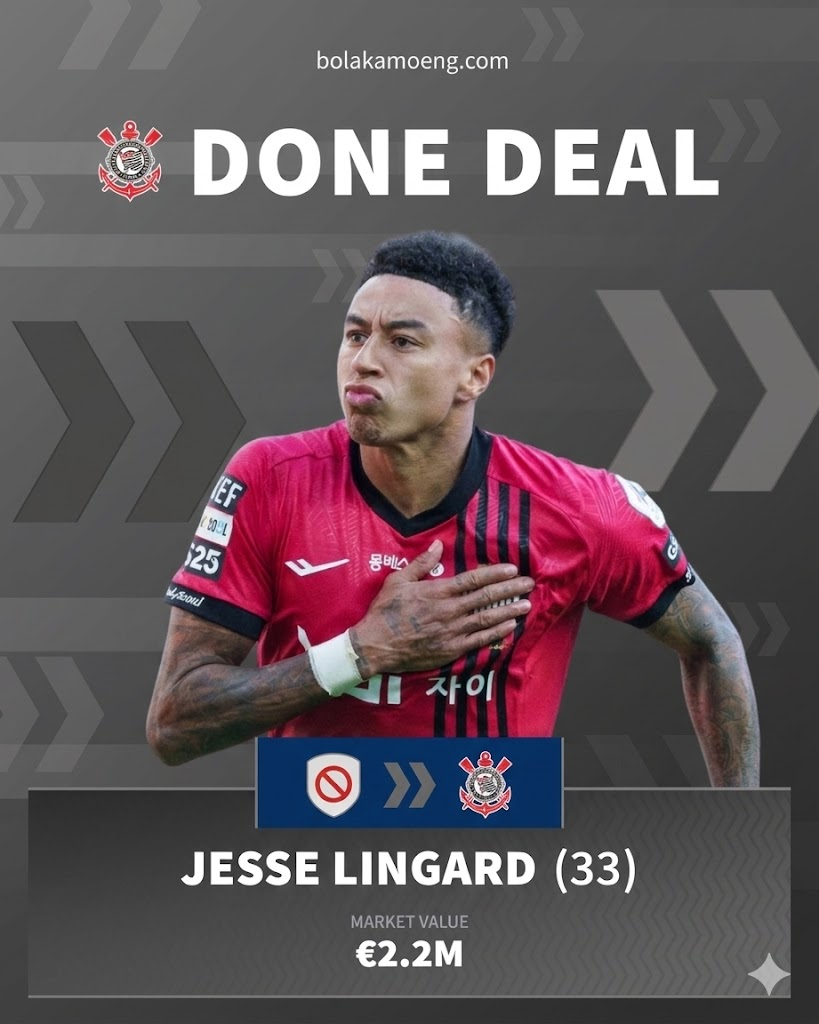 Jesse Lingard Gabung Corinthians