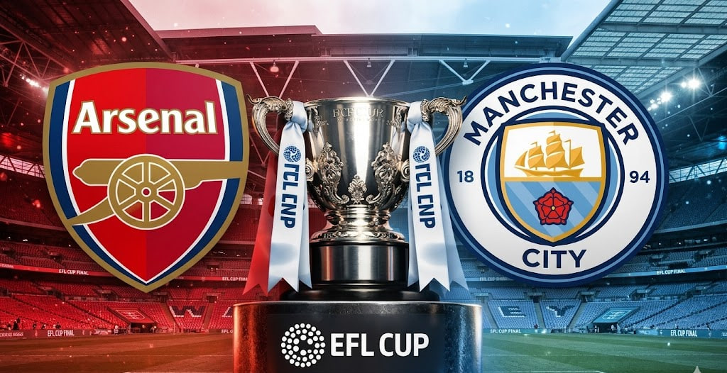 Final Carabao Cup Arsenal vs Manchester City