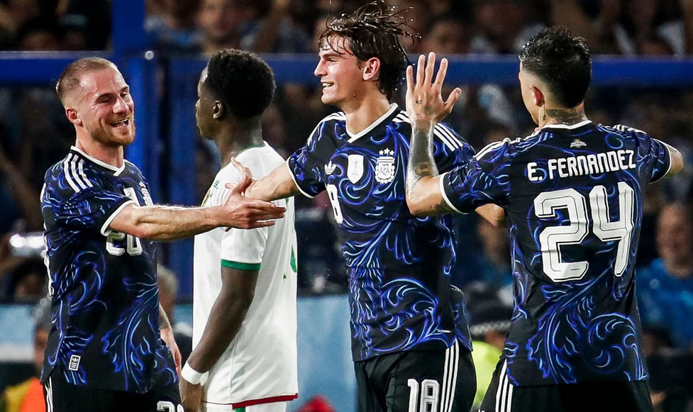 Hasil Pertandingan Argentina vs Mauritania