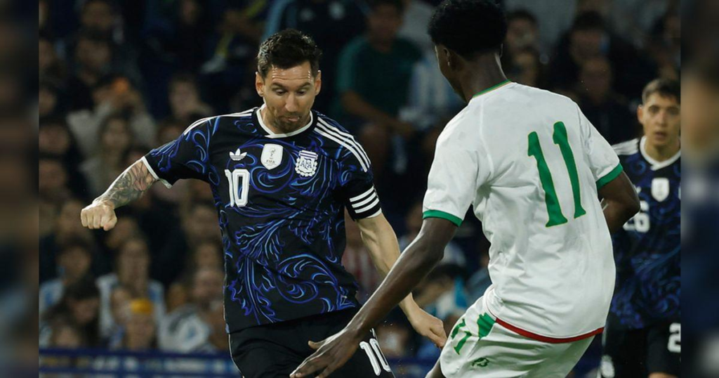 Hasil Pertandingan Argentina vs Mauritania