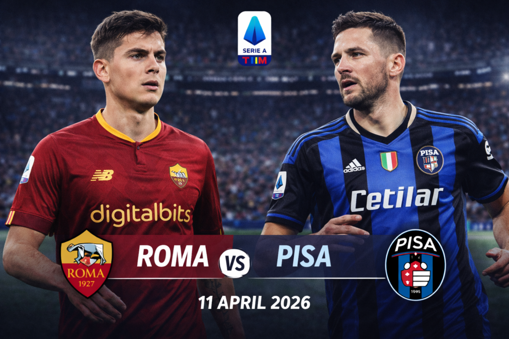 Prediksi Roma vs Pisa 11 April 2026