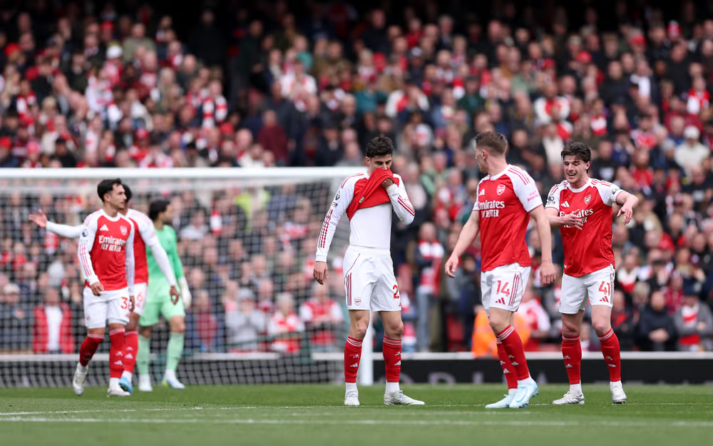 Hasil Arsenal vs Bournemouth 1-2