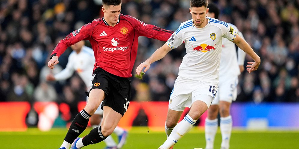 Hasil Man United vs Leeds 1-2