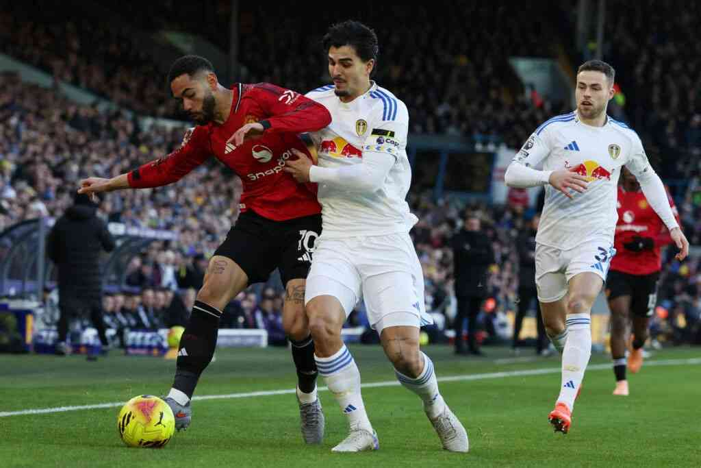 Hasil Man United vs Leeds 1-2