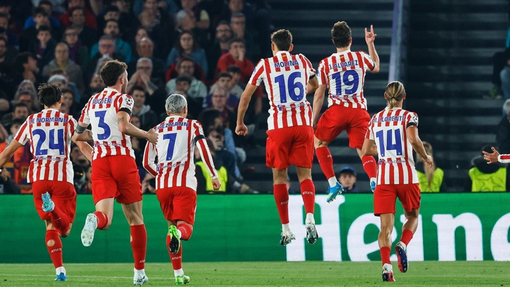 Hasil Atletico Madrid vs Barcelona 1-2