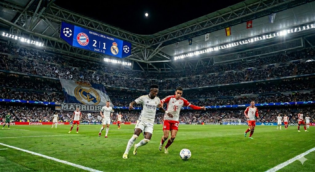 Prediksi Bayern vs Real Madrid