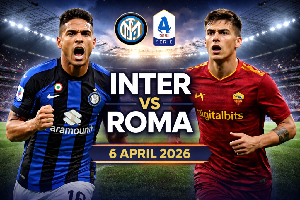 Prediksi Inter vs Roma 6 April 2026