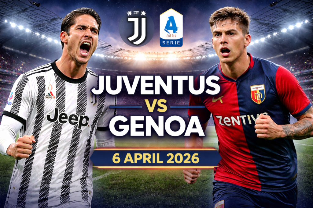 Prediksi Juventus vs Genoa 6 April 2026