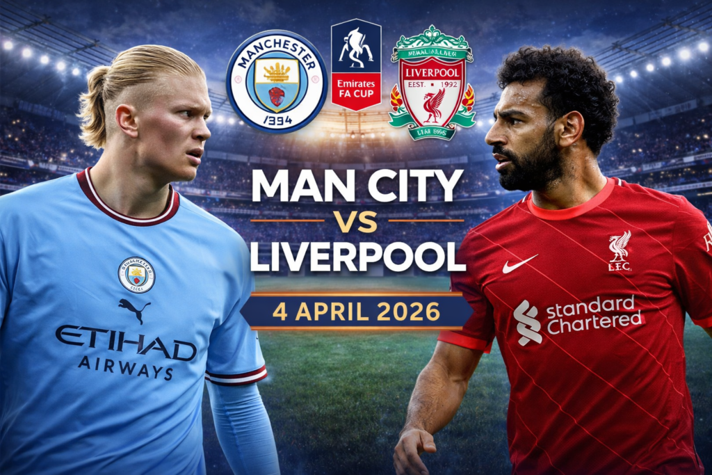 Man City vs Liverpool di FA Cup Hari Ini