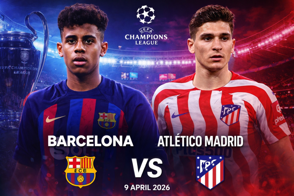 Prediksi Barcelona vs Atletico Madrid 9 April 2026