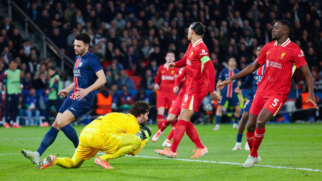 Hasil Pertandingan PSG vs Liverpool 2-0